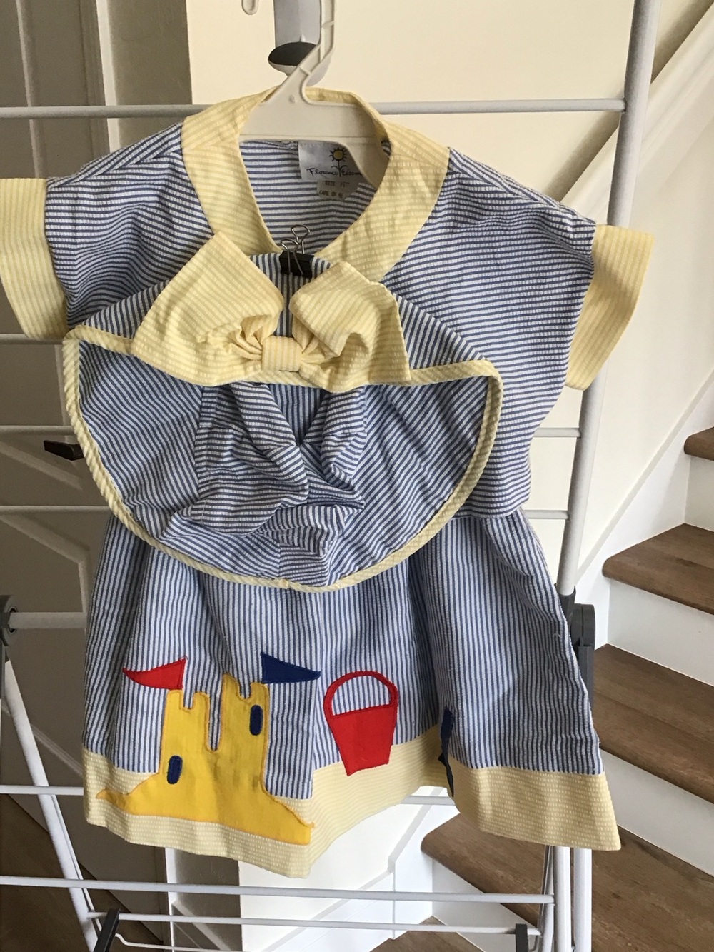 Vintage Florence Eiseman beach summer 3 piece outfit
